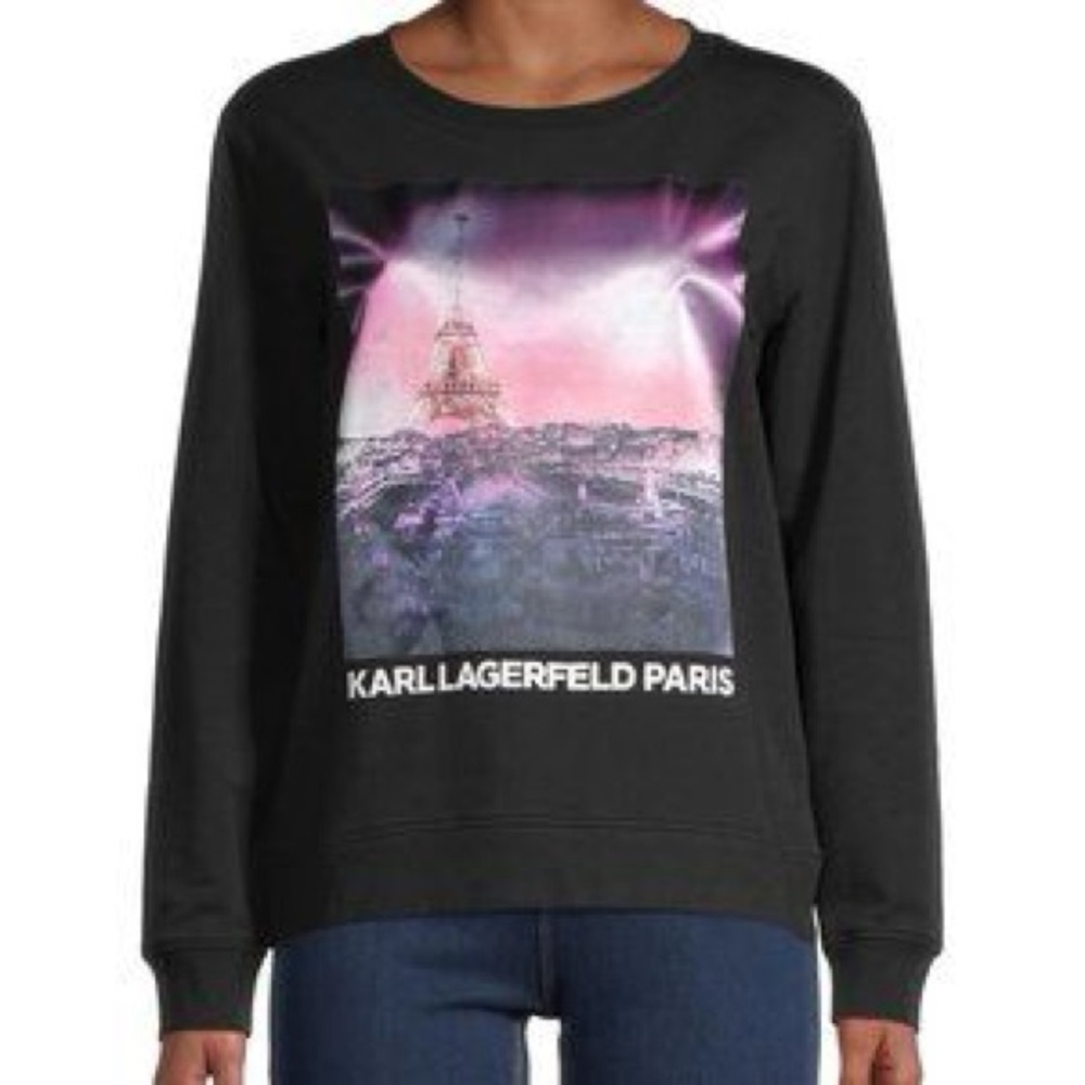 Karl lagerfeld paris sweatshirt size M